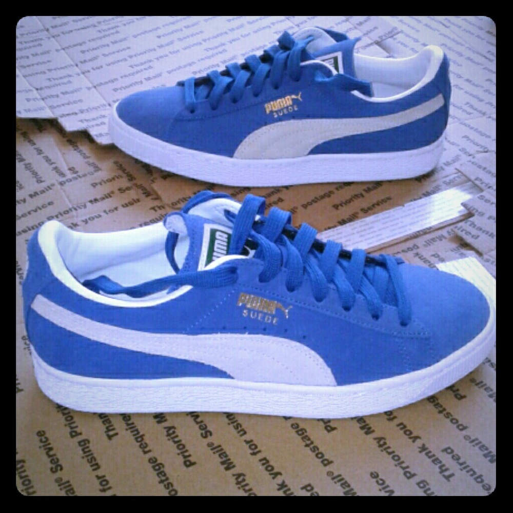 π¨ NEW Classic Suede Puma Sneakers Women size 9 - Picture 1 of 7